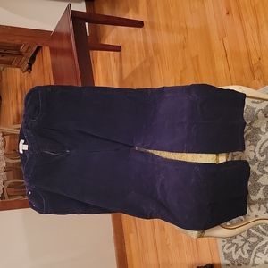 CJ Banks Navy Blue Corduroy Slacks
